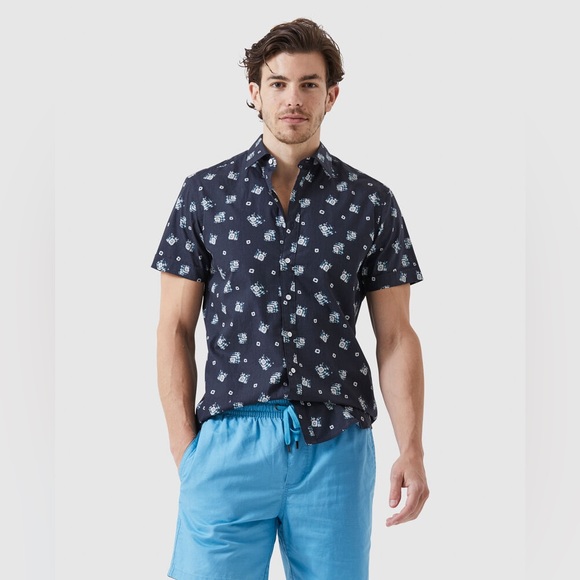 RODD & GUNN Central Otago Sports Fit Shirt - Picture 1 of 7